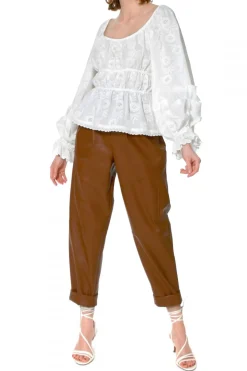 Kobieta AGGI Bluzki Koszule>Bluzka Anita Origami White