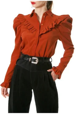 Kobieta AGGI Bluzki Koszule>Bluzka Fany Autumn Leaf