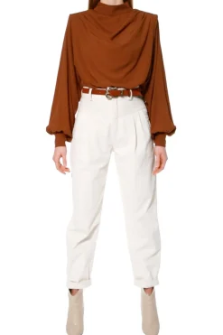 Kobieta AGGI Bluzki Koszule>Bluzka Karen Brown Sugar