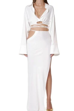 Kobieta AGGI Komplety>Bluzka Lauren Bright White