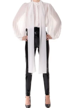 Kobieta AGGI Bluzki Koszule>Bluzka Linda Muslin White