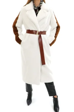 Kobieta AGGI Płaszcze>Futro Heera Marshmallow