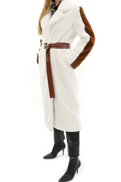 Kobieta AGGI Płaszcze>Futro Heera Marshmallow