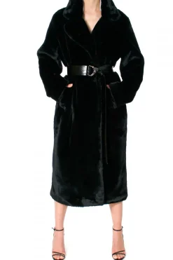 Kobieta AGGI Płaszcze>Futro Kylie Warm Black