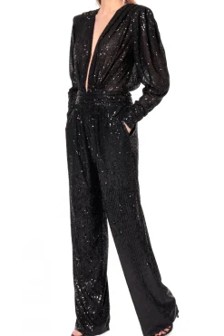 Kobieta AGGI Spodnie>Kombinezon Carolyn Obsidian Black