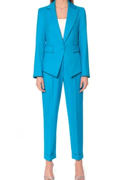 Kobieta AGGI Garnitury>Marynarka Angela Blue Jewel