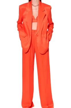 Kobieta AGGI Garnitury>Marynarka Bellamy Satin Nasturtium