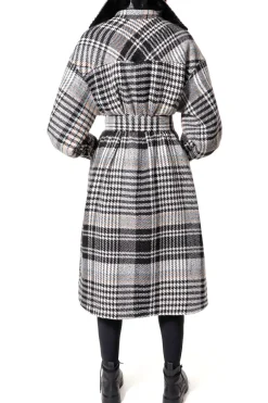 Kobieta AGGI Płaszcze>Plaszcz Mila Winter Sky