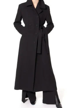 Kobieta AGGI Płaszcze>Plaszcz Tilda Designer Black