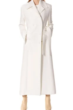 Kobieta AGGI Płaszcze>Plaszcz Tilda Off White