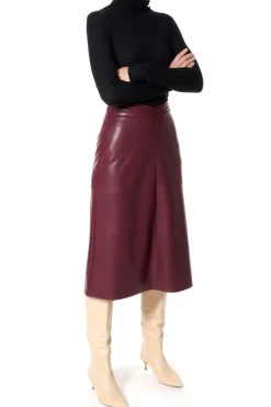 Kobieta AGGI Spódnice>Spodnica Chiara Malaga Wine