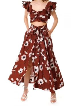 Kobieta AGGI Spódnice>Spodnica Gabriella Henna