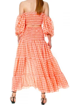 Kobieta AGGI Spódnice>Spodnica Lola Bright Marigold