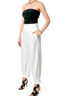 Kobieta AGGI Garnitury>Spodnie Bianca Vanilla Ice