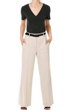 Kobieta AGGI Spodnie>Spodnie Fallon Bezowy