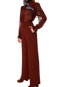 Kobieta AGGI Garnitury>Spodnie Harper Chestnut