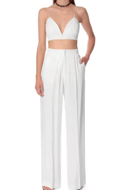 Kobieta AGGI Garnitury>Spodnie Jessie Bright White