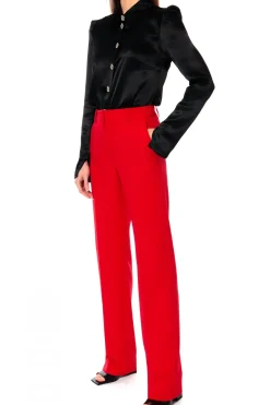 Kobieta AGGI Garnitury>Spodnie Lesly Fiery Red