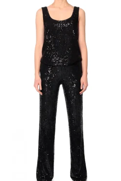 Kobieta AGGI Garnitury>Spodnie Olympe Obsidian Black