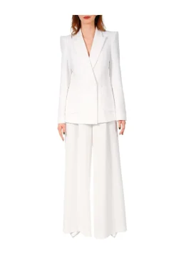 Kobieta AGGI Garnitury>Spodnie Rebecca Cloud Dancer