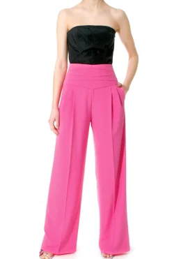 Kobieta AGGI Garnitury>Spodnie Sofia Pink Carnation