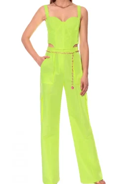 Kobieta AGGI Spodnie>Spodnie Stella Laser Yellow