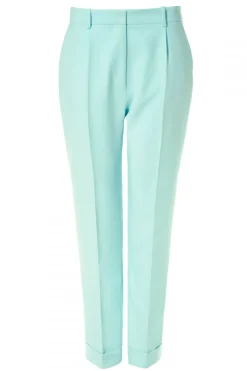 Kobieta AGGI Spodnie>Spodnie Zita Mankiet Mietowy