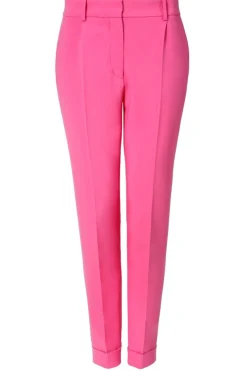 Kobieta AGGI Garnitury>Spodnie Zita Mankiet Rozowy Cukierkowy