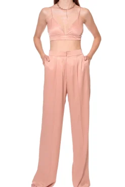 Kobieta AGGI Garnitury>Stanik Asha Satin Interface Tan