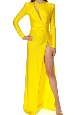 Kobieta AGGI Sukienki>Sukienka Adriana Super Yellow