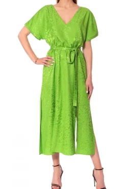 Kobieta AGGI Sukienki>Sukienka Eira Bright Lime Green