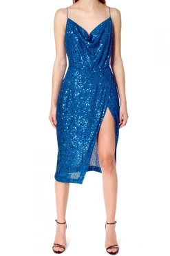 Kobieta AGGI Sukienki>Sukienka Kim Brillant Blue