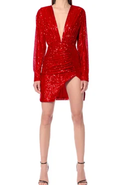 Kobieta AGGI Sukienki>Sukienka Lilou Brilliant Ruby