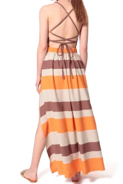 Kobieta AGGI Sukienki>Sukienka Lucia Calypso Orange