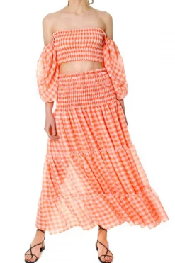 Kobieta AGGI Bluzki Koszule>Top Ibbie Bright Marigold