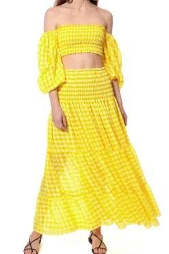 Kobieta AGGI Bluzki Koszule>Top Ibbie Sun Kissed Yellow