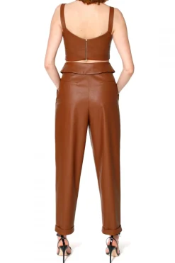 Kobieta AGGI Bluzki Koszule>Top Salsa Raw Umber