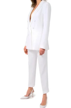 Kobieta AGGI Garnitury>Zakiet Kendall Bialy Mleczny